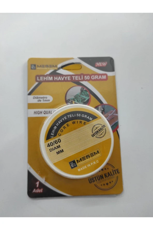 Lehim Teli 50 gr 40/60 ürün görseli 1