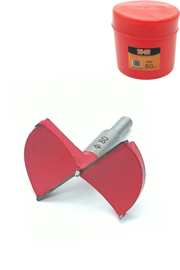Freze Bıçağı Orjinal Ürün 80 Mm Profesyonel Matkap Freze Bıçağı Delik Açma ürün görseli 1