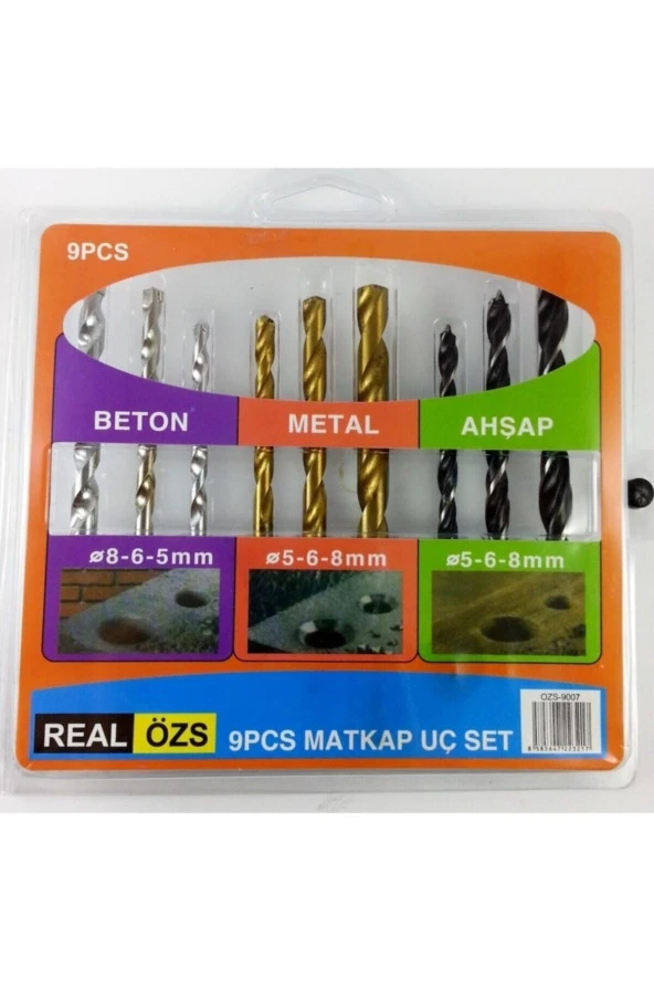 Realözs Ahşap - Metal - Beton Matkap Ucu Seti ürün görseli 1