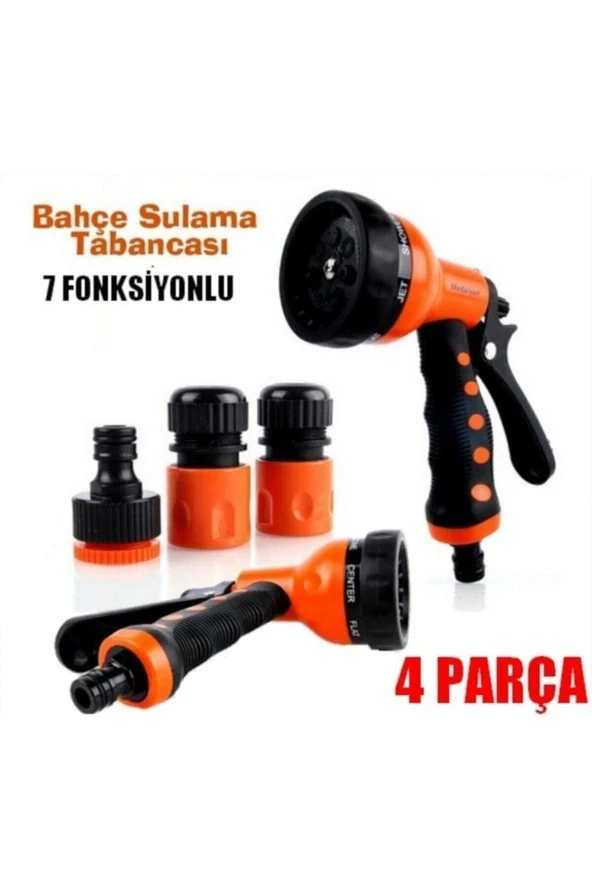 Bahçe Sulama Tabancası 7 Fonksiyonlu Tazyikli Püskürtme Tabancası ürün görseli 1