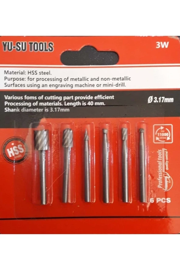 Oyma Seti 6 Parça Mini ürün görseli 1