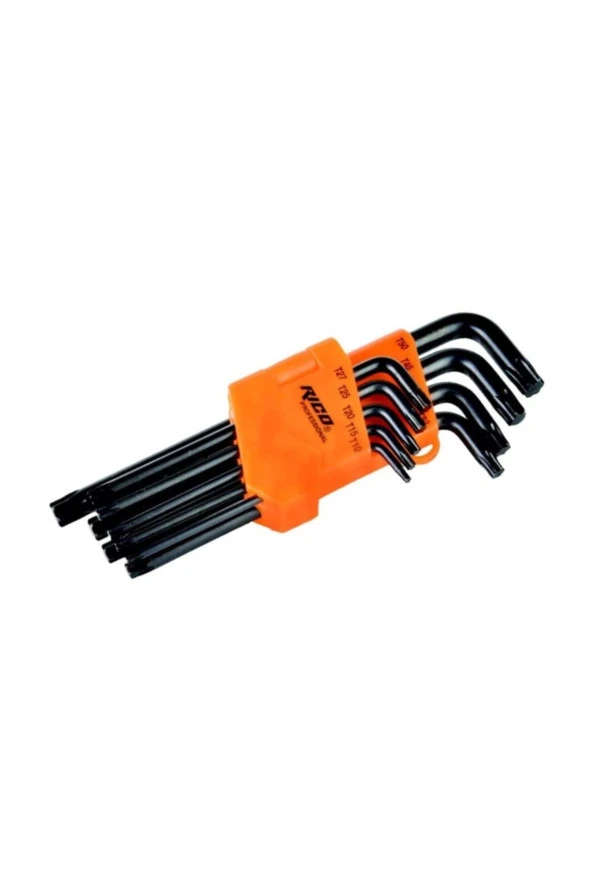 013-rc0207 9 Parça Vakumlu Torx Uçlu Uzun Allen Alyan Takımı ürün görseli 1