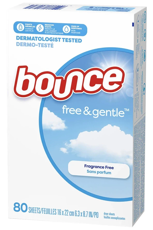 Bounce Free & Gentle Kurutma Makinesi Mendili 80 Adet ürün görseli 1
