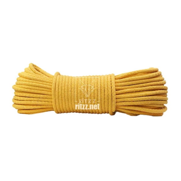 Dolgulu Pamuk Kordon İp Hardal Sarı 029 ( 500 Gr ) ürün görseli 1