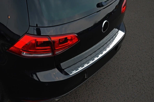 Volkswagen Golf 7 için Hatchback Krom Arka Tampon Eşiği 2013-2020 ürün görseli 1