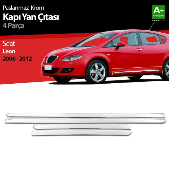 Seat Leon Krom için Kapı Yan Çıtası 2006-2012 ürün görseli 1