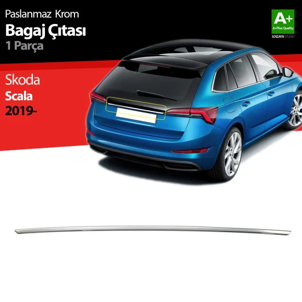 Skoda Scala Krom için Bagaj Çıtası 2019 Üzeri ürün görseli 1