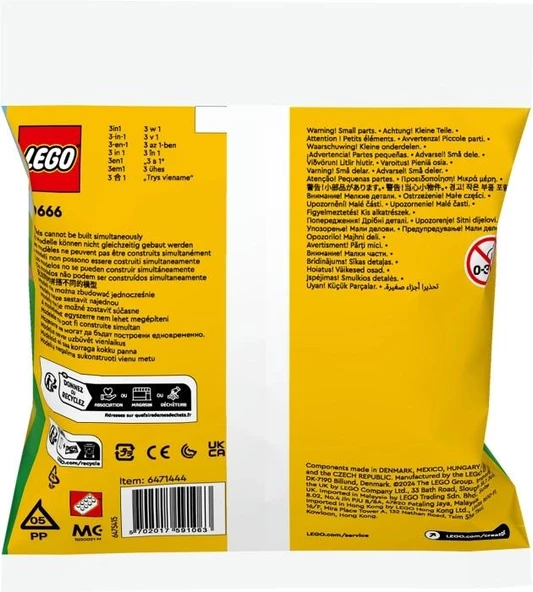 LEGO Creator 30666 Gift Animals - Resim 2