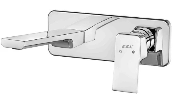 ECA Tiera Ankastre Lavabo Bataryası Sıva Üstü Tek Rozet 102167605-K ürün görseli 1