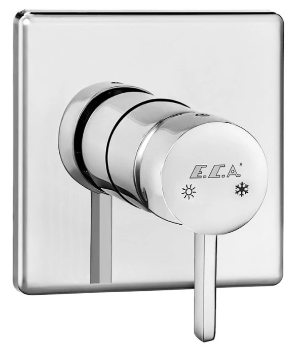 ECA Purity Ankastre Duş Bataryası Sıva Üstü 102167102H-K ürün görseli 1