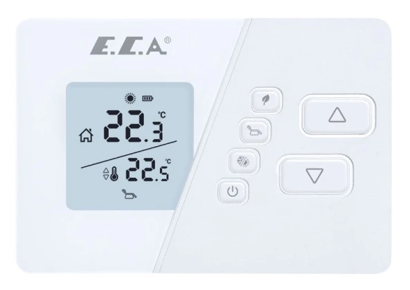ECA Poly Comfort 200 W Kablosuz Oda Termostatı 7006903004 ürün görseli 1