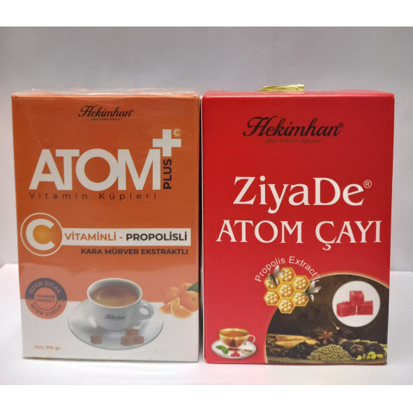 HEKİMHAN ATOM ÇAYI İKİLİ SET ürün görseli 1