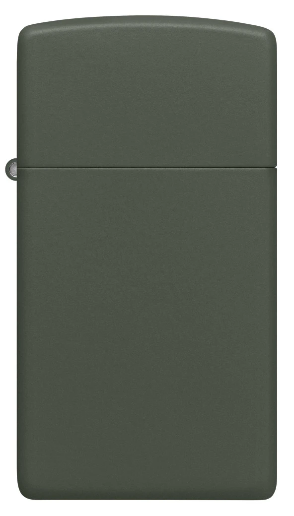 Zippo Slim Green Matte Dizayn - Resim 2