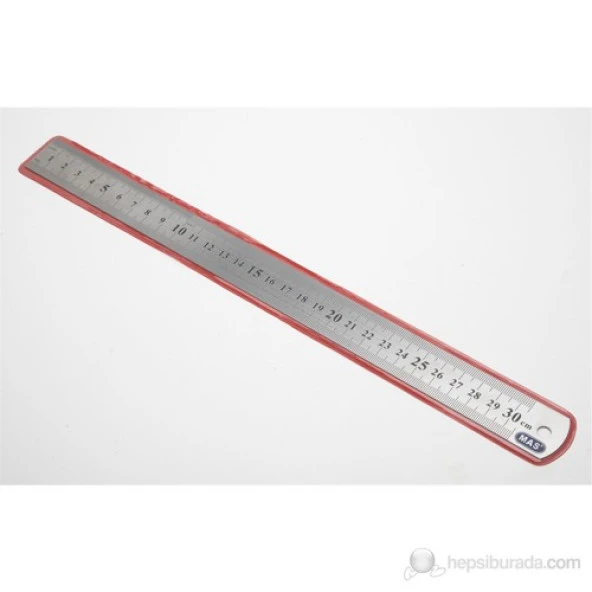 Mas 2330 Çelik Cetvel 30cm - Resim 2