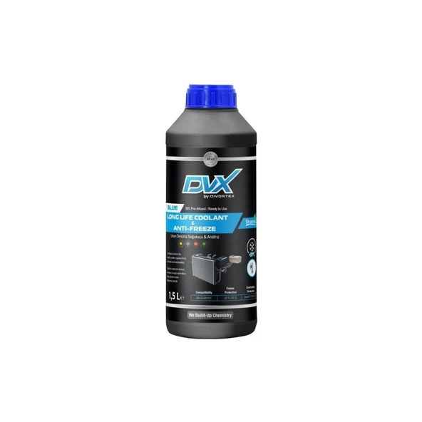 Dvx -25 Organik Mavi Antifriz 1,5 lt ürün görseli 1