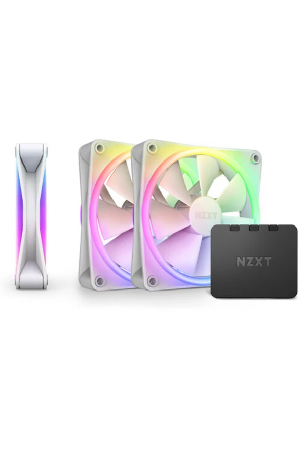 F120 Rgb Duo Beyaz 3x120 Mm Fan Kontrolcü Rf-d12tf-w1 ürün görseli 1
