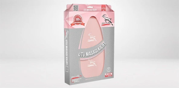 Gazella Ütü Masası Kılıfı Onboard Pembe ürün görseli 1