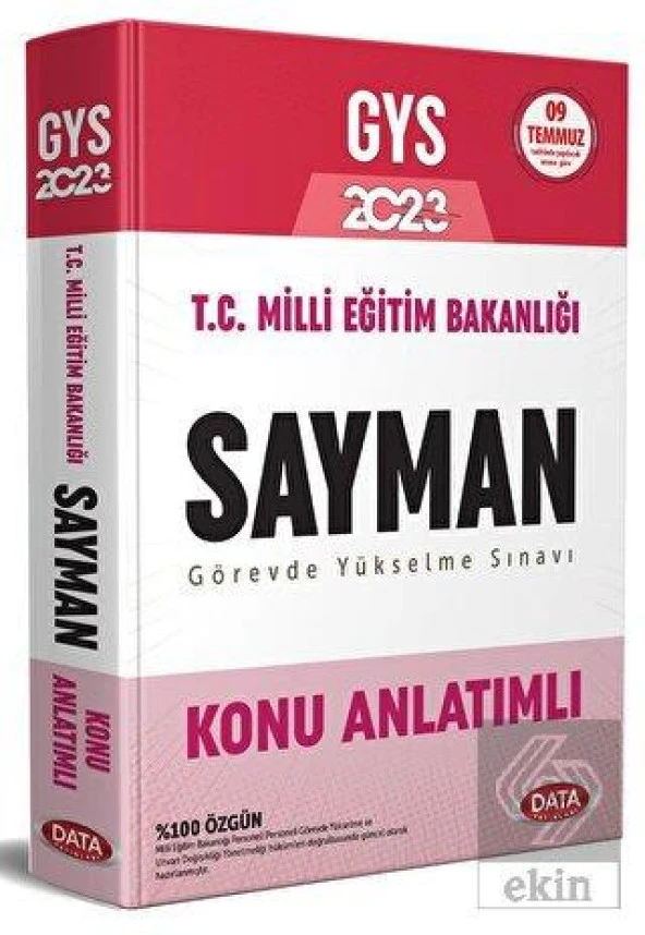 T.C. Milli Eğitim Bakanlığı Sayman GYS Konu Anlatı ürün görseli 1
