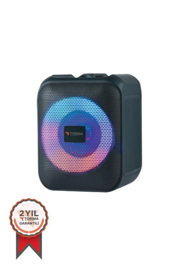 Torima D13 Taşınabilir Kablosuz Bluetooth Hoparlör Siyah ürün görseli 1