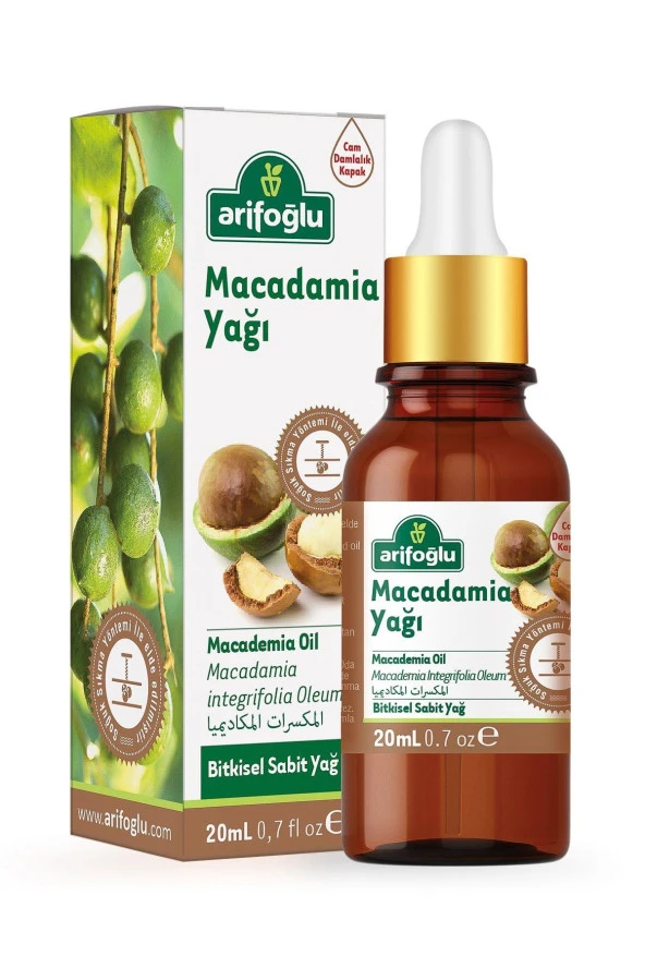Arifoğlu Macadamia Yağı 20 ML ürün görseli 1