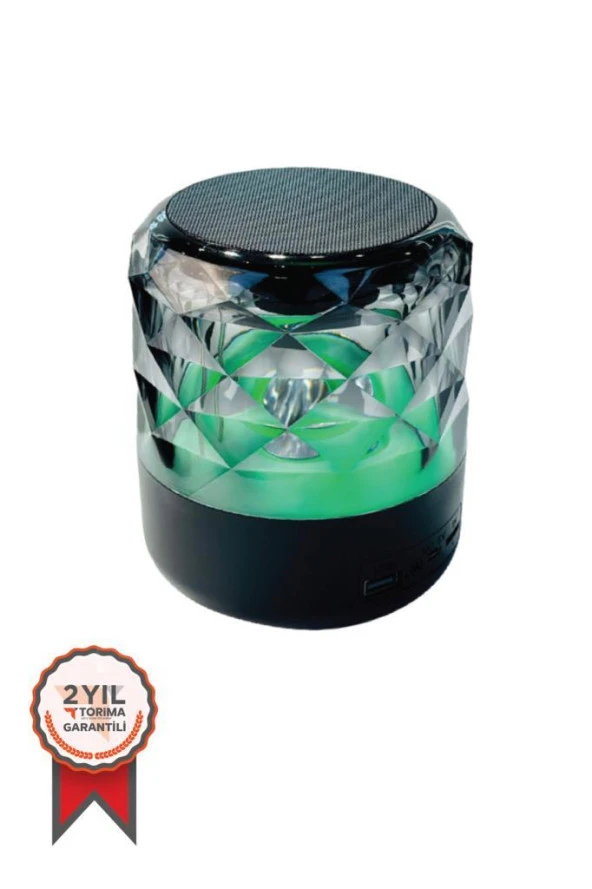 Torima D15 Taşınabilir Kablosuz Bluetooth Hoparlör Siyah ürün görseli 1