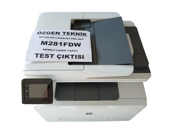 hp colorlaserjet pro mfp m281fdw yazıcı(ÇALIŞIR,SORUNSUZ,İKİNCİEL) ürün görseli 1
