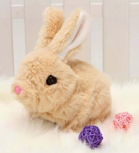 Yürüyen, Sesli Hareketli Sevimli Peluş Bunny Tavşan - Sweet Bunny ürün görseli 1