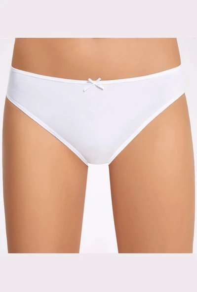 Likralı Fiyonklu Kadın Bikini Külot   10 Adet ürün görseli 1