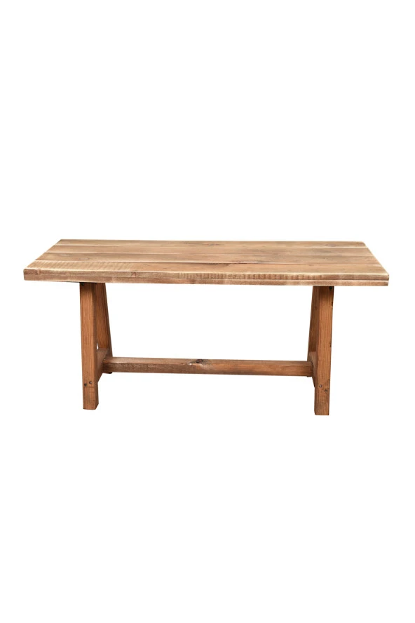 Ahşap Bank Bench 100 Cm Sandalye Mutfak Bank ürün görseli 1