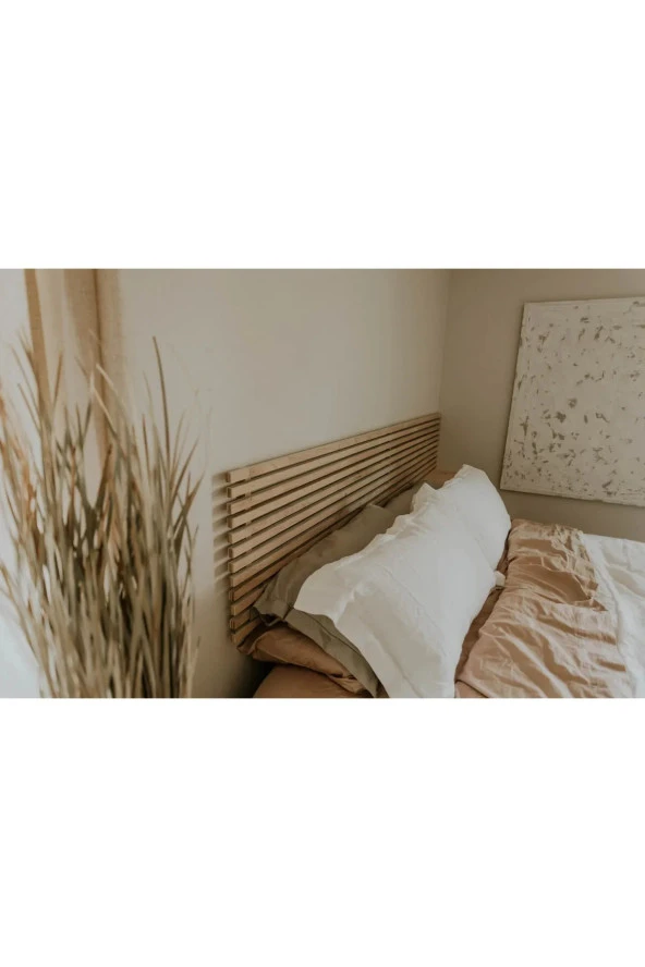 Ahşap Yatak Başlığı 250 cm x 60 cm - Resim 3