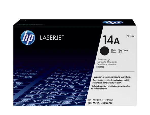 HP CF214A 14A SIYAH TONER 10.000 SAYFA ürün görseli 1