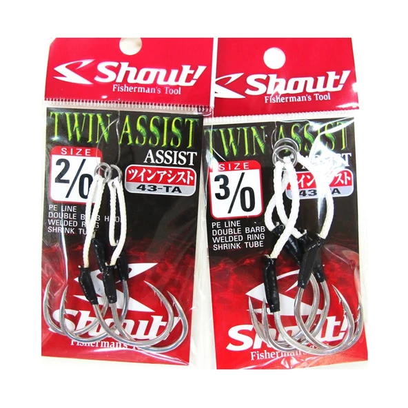 Shout Twin Assist Serisi Olta İğnesi ürün görseli 1
