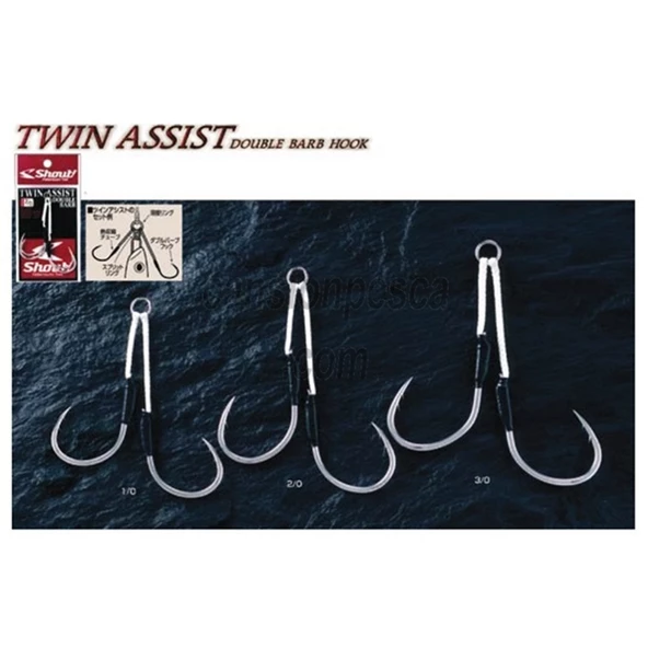 Shout Twin Assist Serisi Olta İğnesi - Resim 2