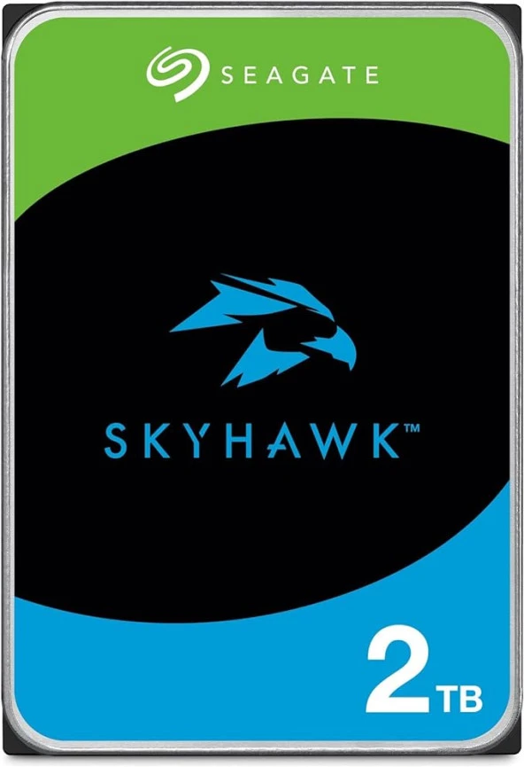 SEAGATE ST2000VX017 SKYHAWK 3.5" 2TB 256mb SATA 7/24 Harddisk - Resim 2