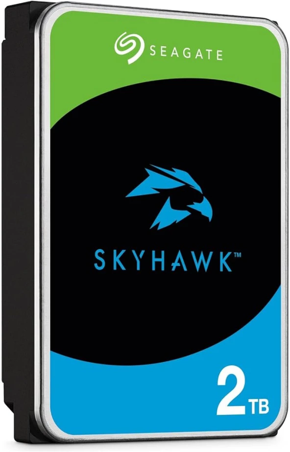 SEAGATE ST2000VX017 SKYHAWK 3.5" 2TB 256mb SATA 7/24 Harddisk - Resim 3