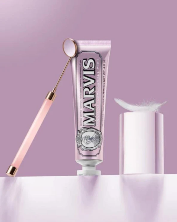 Marvis Sensitive Gums Mint 75 Ml Diş Macunu - Resim 4