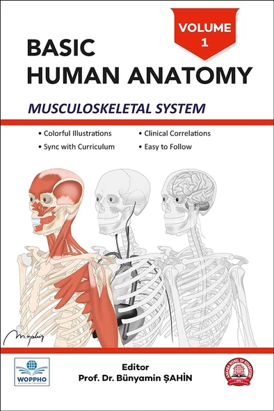 Basic Human Anatomy Musculoskeletal System Volume-1 - Resim 2