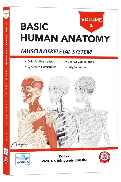 Basic Human Anatomy Musculoskeletal System Volume-1 ürün görseli 1