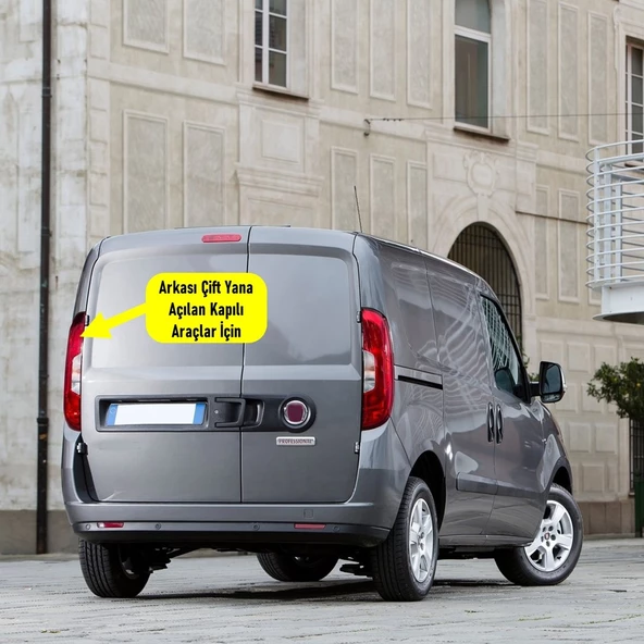 Fiat Doblo 2015-2023 Sol Stop Fren Lambası Çift Kapılı Tip 51974248 ürün görseli 1