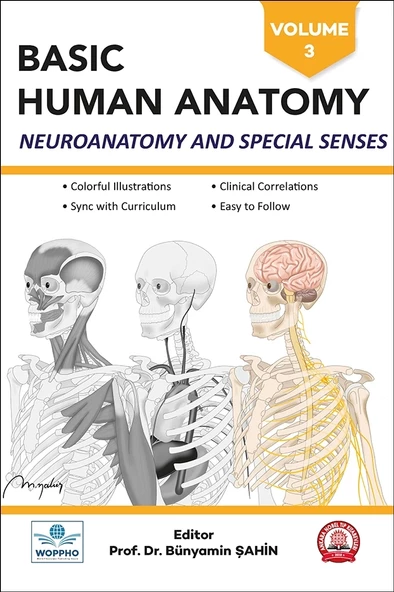 Basic Human Anatomy Neuroanatomy and Special Senses Volume-3 - Resim 2