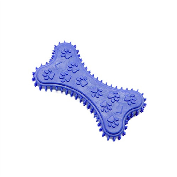 Zampa Pati Desenli Dikenli Plastik Kemik Large 14 x 7 cm ürün görseli 1