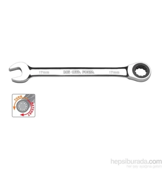 Ceta Form B05-24 24 Mm C-Gear Cırcırlı Kombine Anahtar ürün görseli 1