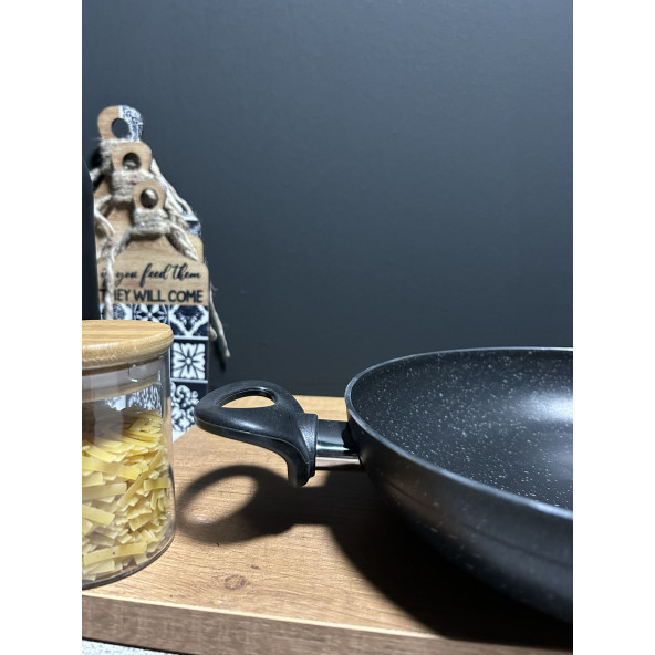 BENA LİFE Çift Kulplu Granit Tava 24 cm - Resim 3