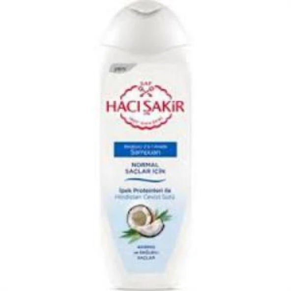 Hacı Şakir Şampuan + Krem Hindistan Cevizli 500 ml 12 Adet ürün görseli 1