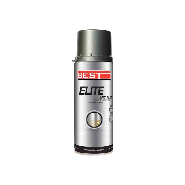 BEST ELİTE ZINC ALÜ SPREY BOYA 400ml. ürün görseli 1