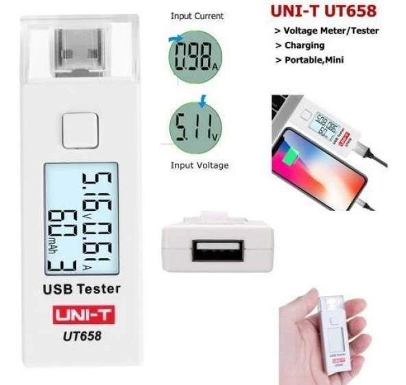 Unı-T Usb Test Dedektörü UT658 - Resim 2