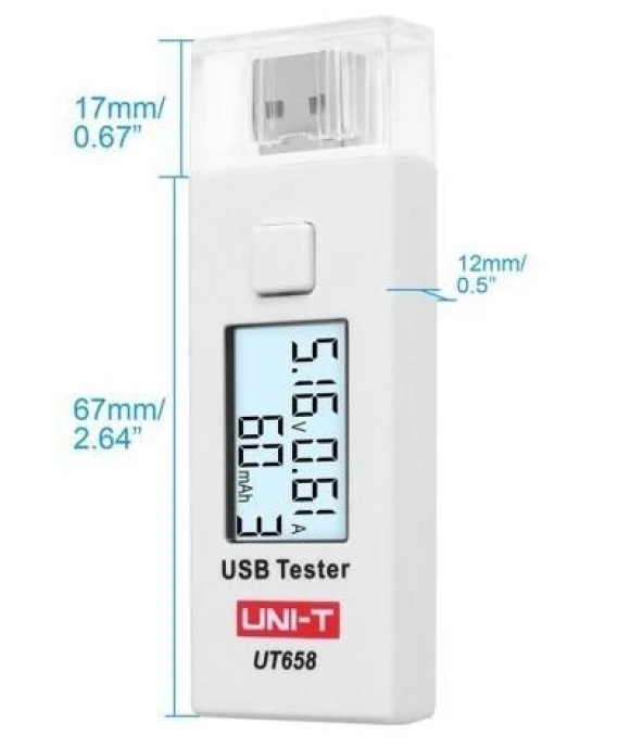 Unı-T Usb Test Dedektörü UT658 - Resim 4