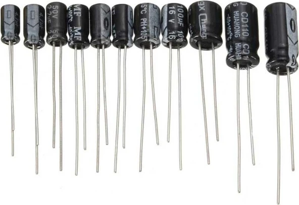 10 Adet 3.3uf 50V Elektrolit Kondansatör 4x7mm ürün görseli 1