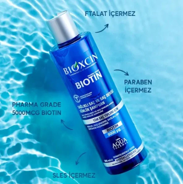 Bioxcin Şampuan Biotin 300 Ml - Resim 3