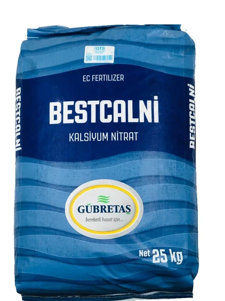 GÜBRETAŞ BESTCALNİ KALSİYUM NITRAT (25 KG) ürün görseli 1
